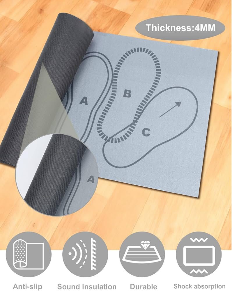 Footprint Exercise / Jump Training Mat